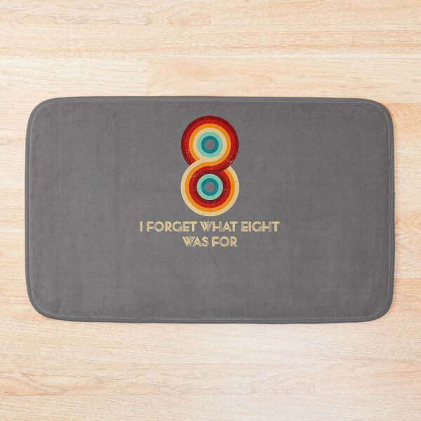 Item preview, RETRO-STRIPES-FUNNY-SAYING-I-FORGET-WHAT-EIGHT-WAS-FOR---VIOLENT-FEMMES-FAN-T-SHIRT designed and sold by RiNoac.
