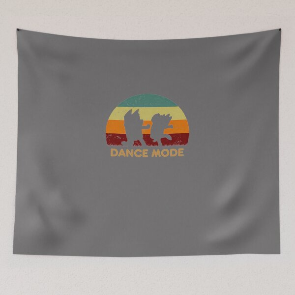 Item preview, RETRO-SUNSET---BLUEY-DANCE-FASHION-T-SHIRT-(1) designed and sold by RiNoac.