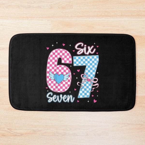 Item preview, Funny 67 Meme Six Seven 6 7 Valentines Hearts Bow Men Women designed and sold by facegm.