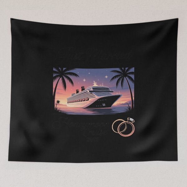 Item preview, First Family Cruise for Married Couples 2025  Honeymoon Cruise Theme designed and sold by andreaswest.