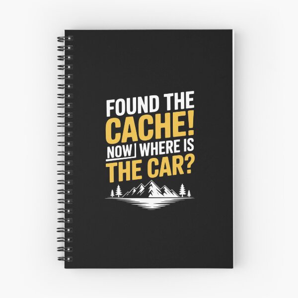 Item preview, Found The Cache Now Where Is The Car Geocaching Lover designed and sold by andreaswest.