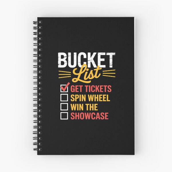 Item preview, Bucket List Get Tickets Spin The Wheel Win Game Show Gift designed and sold by andreaswest.