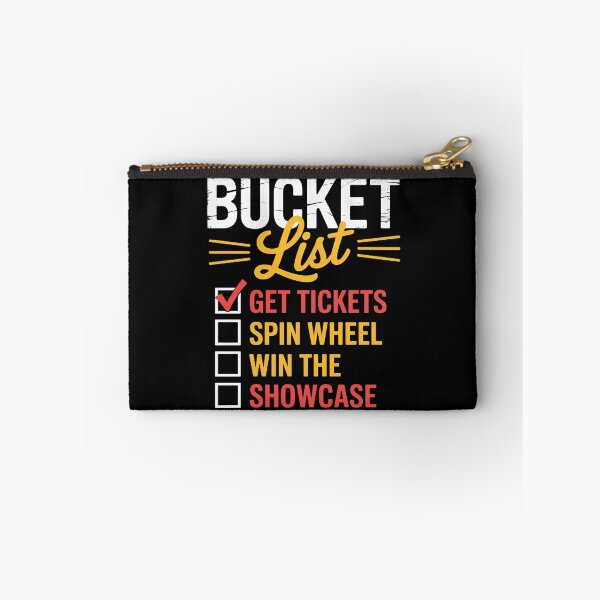 Item preview, Bucket List Get Tickets Spin The Wheel Win Game Show Gift designed and sold by andreaswest.