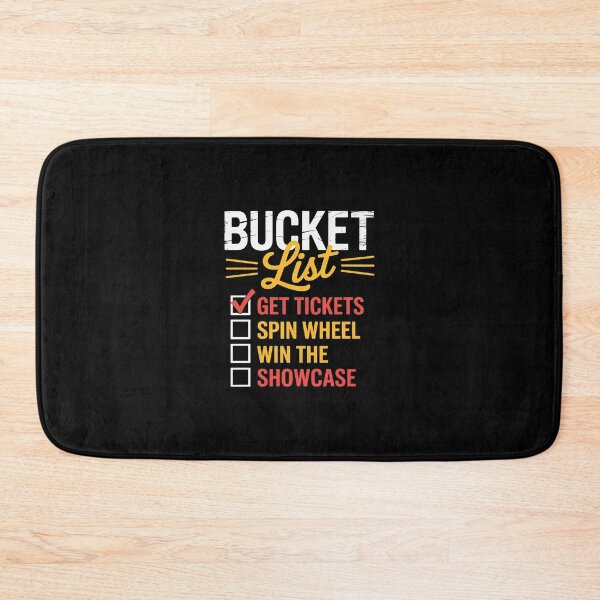 Item preview, Bucket List Get Tickets Spin The Wheel Win Game Show Gift designed and sold by andreaswest.