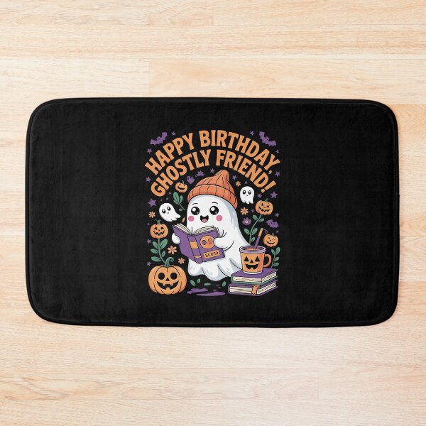 Item preview, Halloween Ghost Reading Book Lovers Ghost Coffee Women  designed and sold by MythWoot.