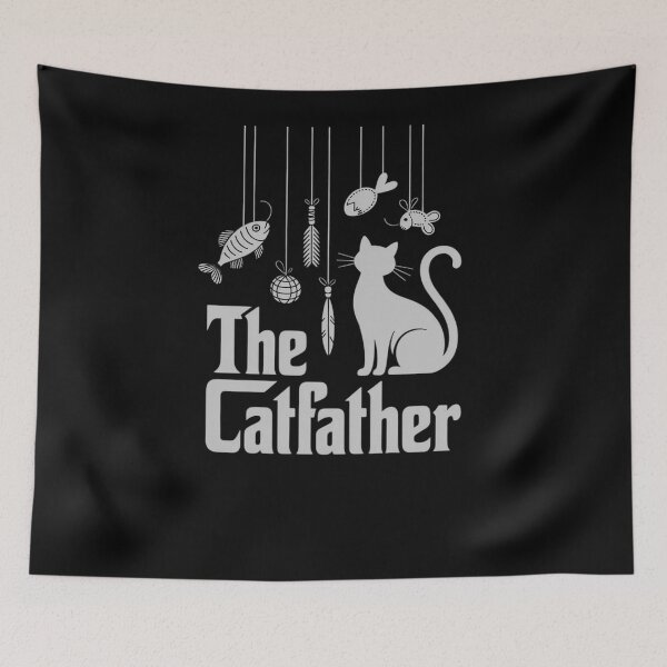 Item preview, Cat Dad Life The Catfather Fathers Day Mens designed and sold by andreaswest.