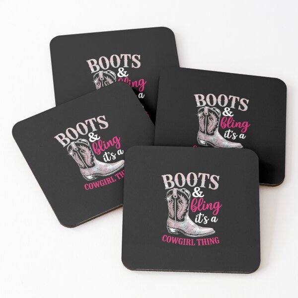 Item preview, Cowgirl Boots Bling Women Gift Cute Love Country Life designed and sold by andreaswest.