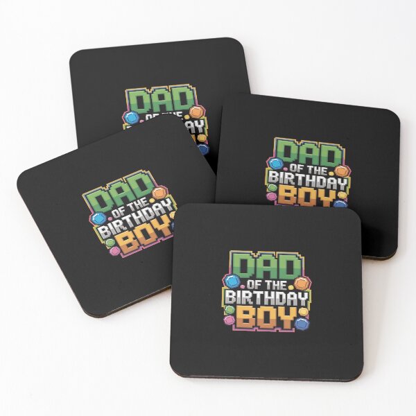 Item preview, Dad Of The Birthday Boy Game Pixel Number Birthday Party designed and sold by andreaswest.