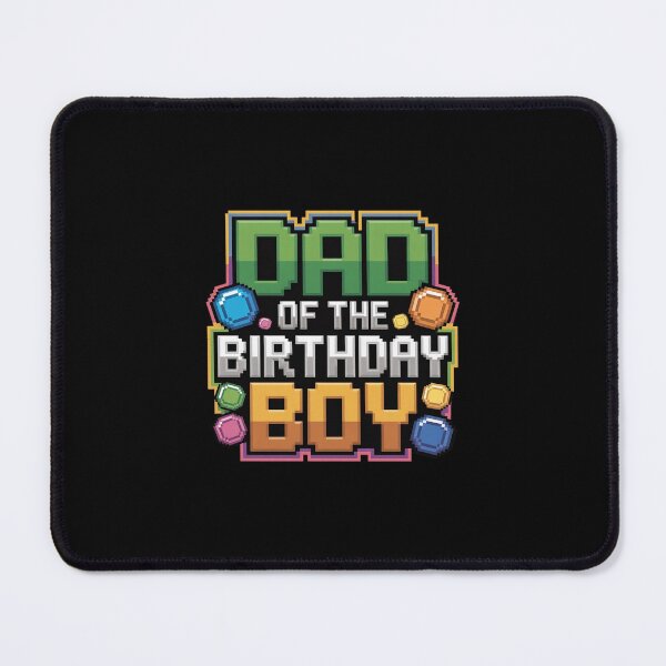 Item preview, Dad Of The Birthday Boy Game Pixel Number Birthday Party designed and sold by andreaswest.
