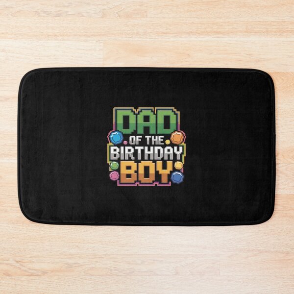 Item preview, Dad Of The Birthday Boy Game Pixel Number Birthday Party designed and sold by andreaswest.