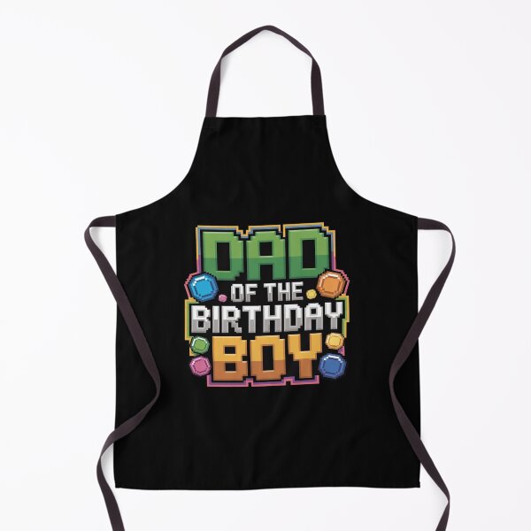 Item preview, Dad Of The Birthday Boy Game Pixel Number Birthday Party designed and sold by andreaswest.