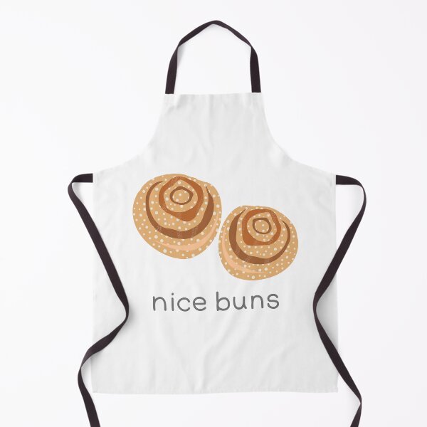 Item preview, Nice Buns Baking Humor Swedish Cinnamon Buns designed and sold by Stick People Designs.