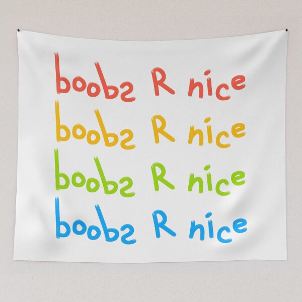 Item preview, rainbow boobs r best designed and sold by Lee Wilson-Mayo.