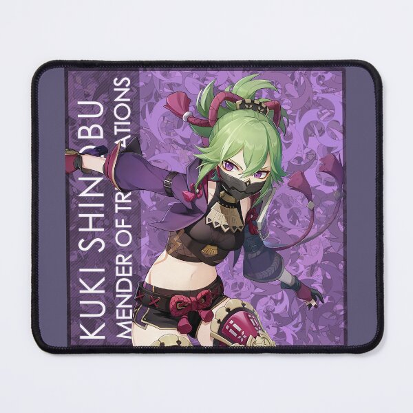 Item preview, Kuki Shinobu Genshin Impact designed and sold by dudu-inpajamas.