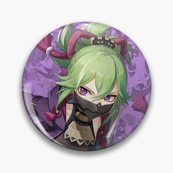 Item preview, Kuki Shinobu Genshin Impact designed and sold by dudu-inpajamas.