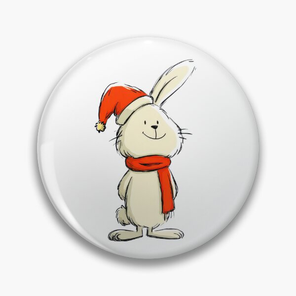 Item preview, Cute bunny wearing hat and scarf designed and sold by Baart72.