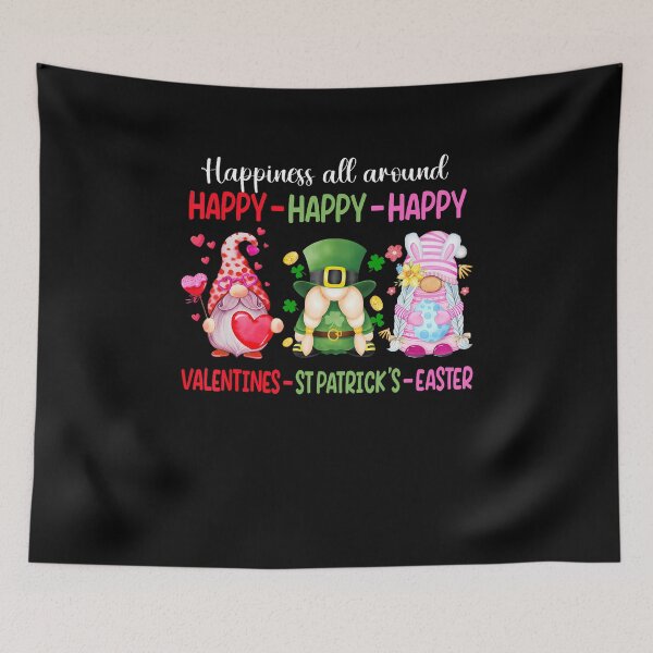 Item preview, Happy Valentine St Patrick Easter Gnome Happiness All Around designed and sold by JanieLucia.