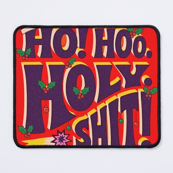 Item preview, Ho Ho Holy S! - Retro 70s Funny Holiday Typography designed and sold by AdyKurniawan.