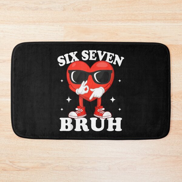 Item preview, Funny Dabbing Heart Bruh 67 Meme Valentine'S Day  designed and sold by facegm.