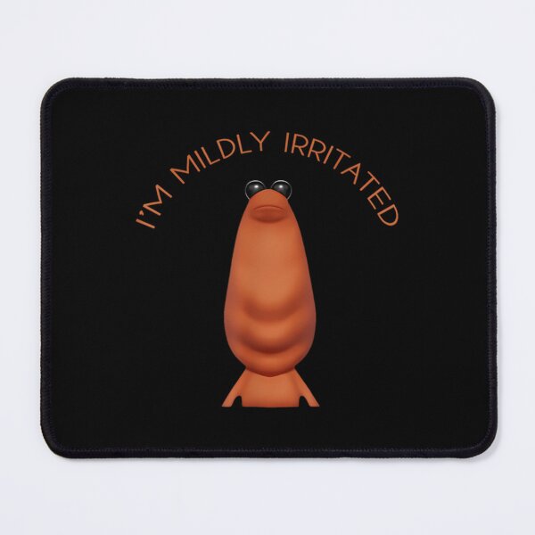 Item preview, I'm Mildly Irritated Marcus The Worm Funny Meme Women Men designed and sold by creatikatz.