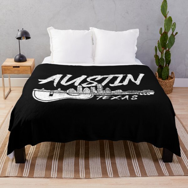 Item preview, Austin Texas Guitar Player Skyline Folk Blues Country Music designed and sold by EdithKelly1.