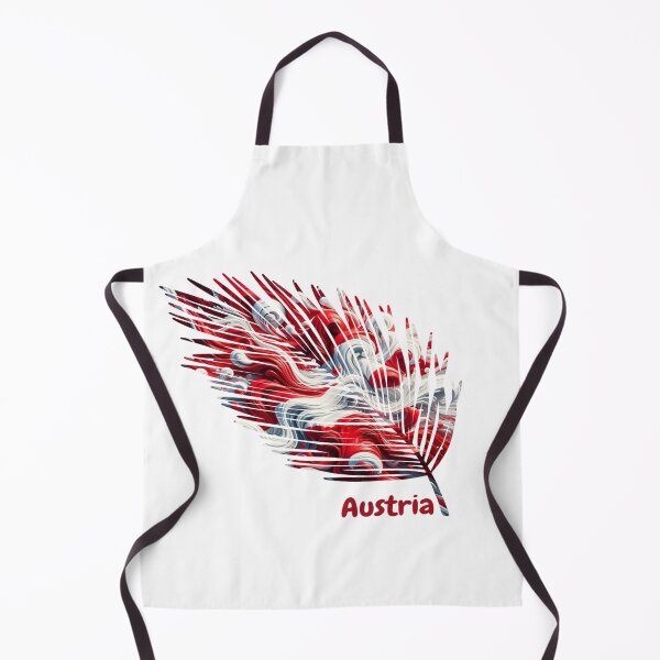 Item preview, Abstract Austria Flag – Feather Design designed and sold by ArteJorge48.