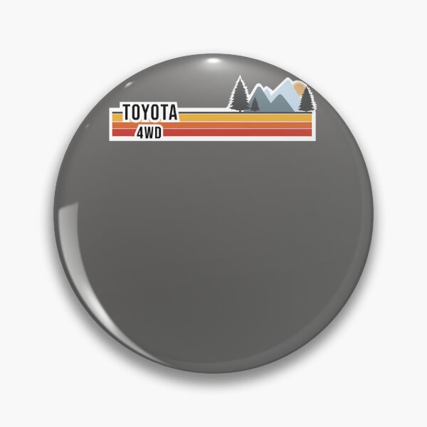 Item preview, RETRO-TOYOTA-LOGO-4WD designed and sold by LisaWegne.
