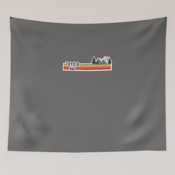 Item preview, RETRO-TOYOTA-LOGO-4WD designed and sold by LisaWegne.