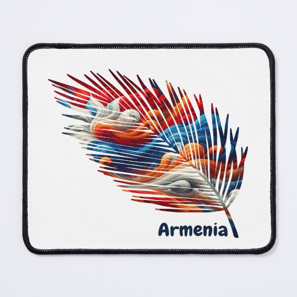 Item preview, Abstract Armenia Flag – Feather Design designed and sold by ArteJorge48.
