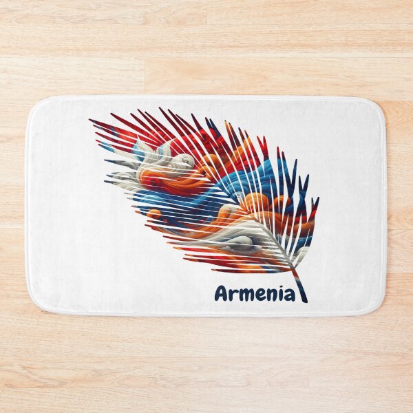 Item preview, Abstract Armenia Flag – Feather Design designed and sold by ArteJorge48.