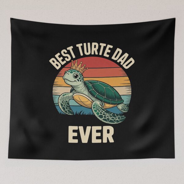 Item preview, Vintage Turtle Dad Pet Owner Animal Lover Father's Day  designed and sold by RsFilsingerArt.