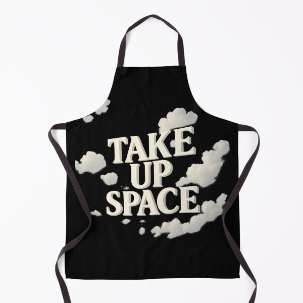 Item preview, Take Up Space - Cloud Typography Art designed and sold by MKreative Studio.