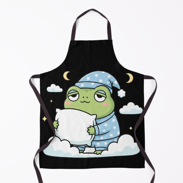 Item preview, Sleepy Mr. Frog – Cute Pajama Kawaii mr Frog T-Shirt designed and sold by harinshop ⭐⭐⭐⭐⭐.