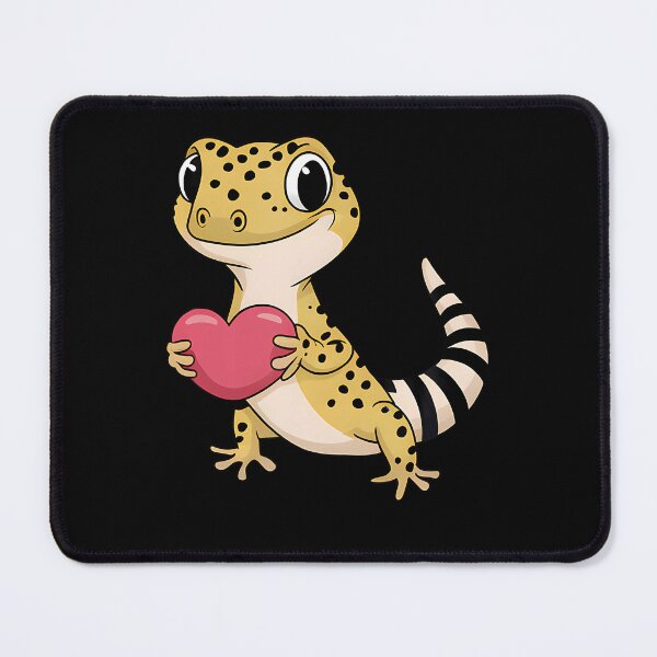 Item preview, Leopard Gecko Animal Valentine Lovers Reptile designed and sold by JanieLucia.