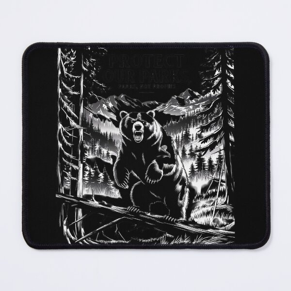 Item preview, Protect Our Parks Not Profits Bear Alt US National Parks designed and sold by VerseFarm.