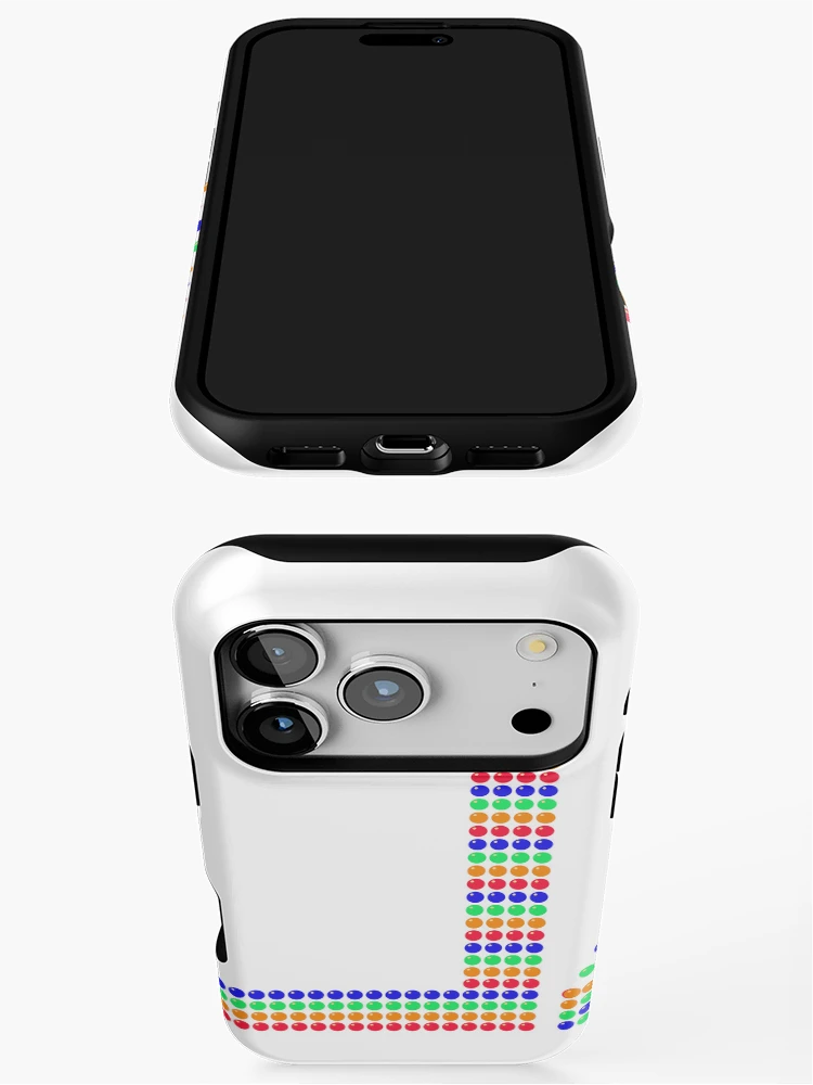 Thumbnail 3 of 4, iPhone Case, Multicolor Rhinestone Lithuania designed and sold by TheIconSmith.