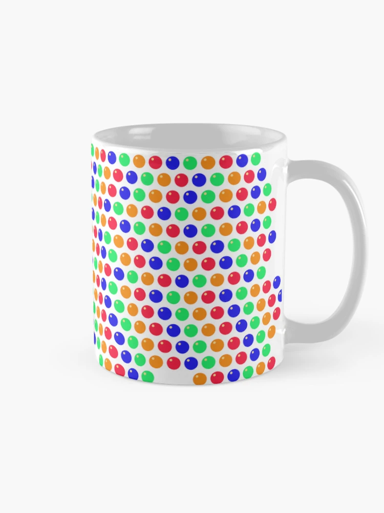 Thumbnail 3 of 6, Coffee Mug, Multicolored Rhinestone Rwanda designed and sold by TheIconSmith.