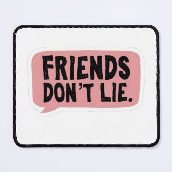 Item preview, Friends don't lie - Artwork designed and sold by OnePieceSHOP.