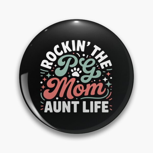 Item preview, Rockin' The Dog Mom And Aunt Life Dog Lover Mothers Day  designed and sold by RsFilsingerArt.