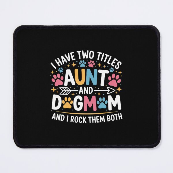 Item preview, Rockin' The Dog Mom and Aunt Life Floral Aunty Pug Lover  designed and sold by RsFilsingerArt.