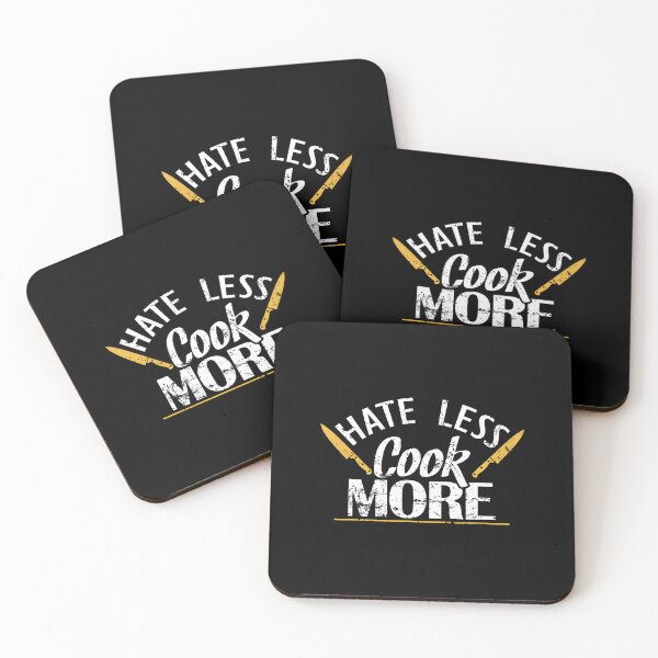 Item preview, Hate Less Cook More Love Goes Through The Stomach designed and sold by EdithKelly1.