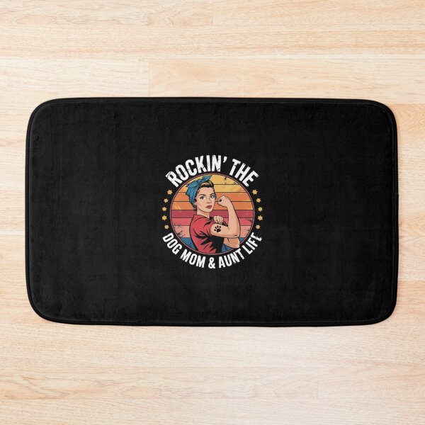 Item preview, Rockin The Dog Mom And Aunt Life Dog Lovers Aunt  designed and sold by RsFilsingerArt.