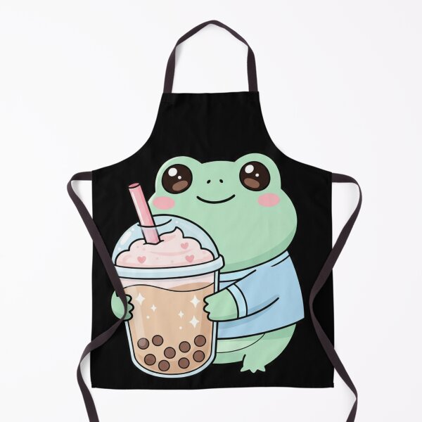 Item preview, Bubble Tea Mr. Frog – Cute Kawaii Frog Boba T-Shirt designed and sold by harinshop ⭐⭐⭐⭐⭐.