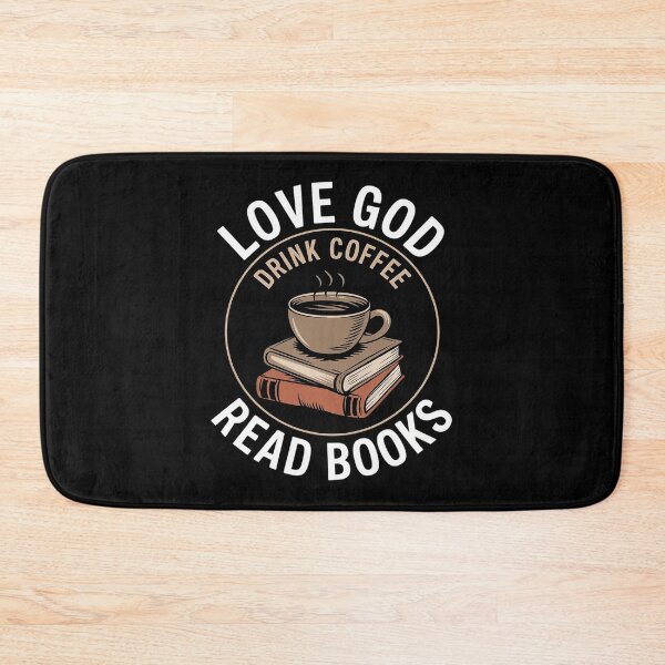 Item preview, Love God Drink Coffee Read Books Christian  designed and sold by MarryIsMonth.