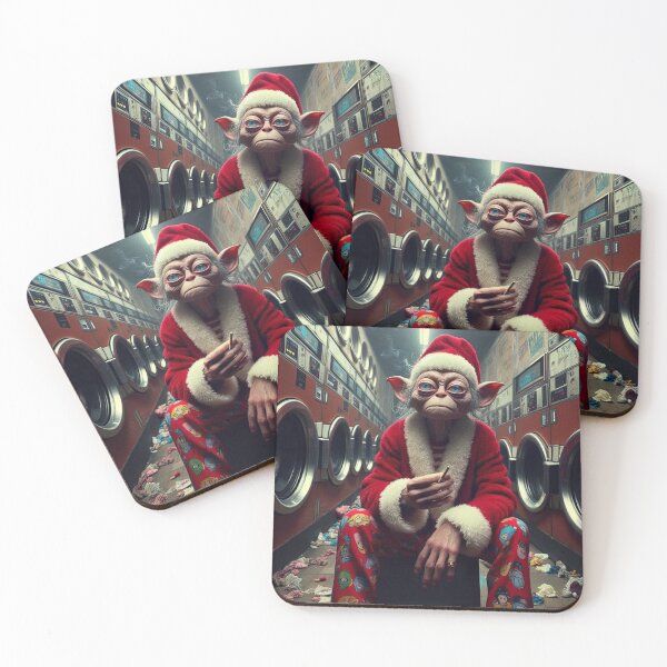 Item preview, "My Precious Discount: Sleigh-Bound Goblin in a Tinsel Trap" designed and sold by Print Fiction.