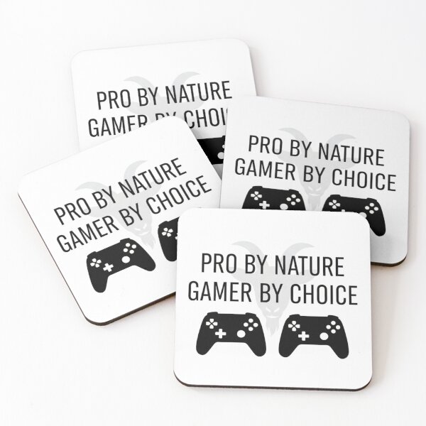 Item preview, Pro by Nature Gamer by Choice – Minimalist Gaming Tee designed and sold by LoganDzign.