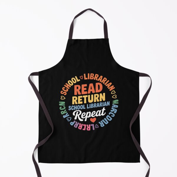 Item preview, Read Return Repeat School Librarian Library LibrarianLife designed and sold by VerseFarm.
