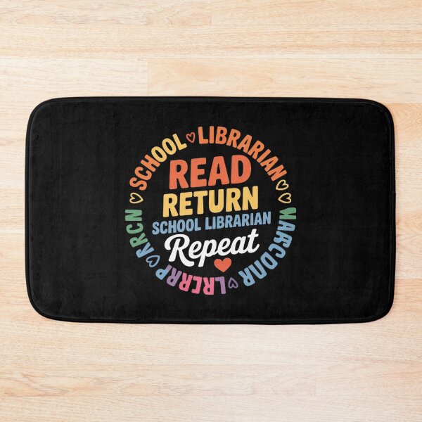Item preview, Read Return Repeat School Librarian Library LibrarianLife designed and sold by VerseFarm.
