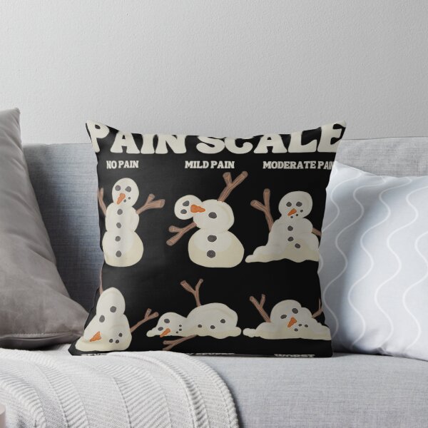 Item preview, Funny Melting Snowman Pain Scale Medical Humor Christmas Joke designed and sold by GenioFin.