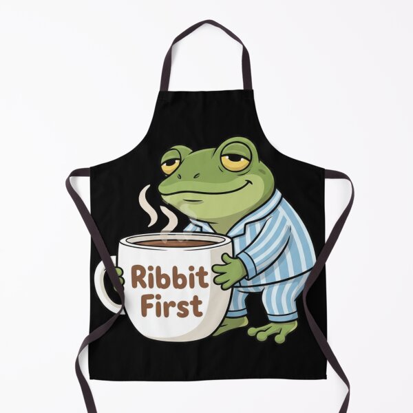 Item preview, Coffee Lover Mr. Frog – Cute Sleepy Frog Coffee T-Shirt designed and sold by harinshop ⭐⭐⭐⭐⭐.